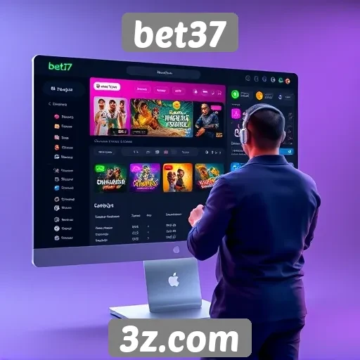 Interface do usuário e experiência no bet37
